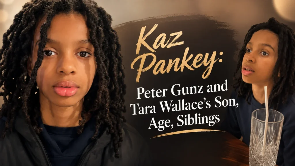 Kaz Pankey: Peter Gunz and Tara Wallace’s Son, Age, Family, Siblings & Life