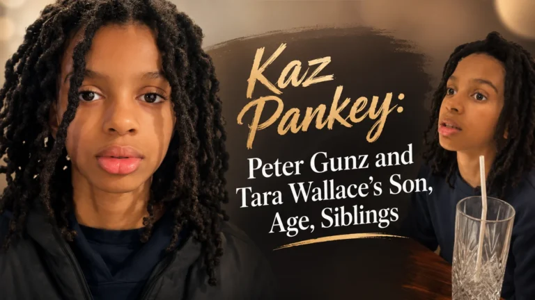 Kaz Pankey: Peter Gunz and Tara Wallace’s Son, Age, Family, Siblings & Life