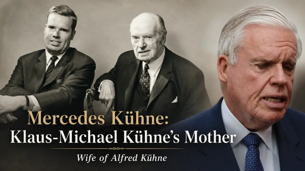 Mercedes Kühne Klaus-Michael Kühne’s Mother