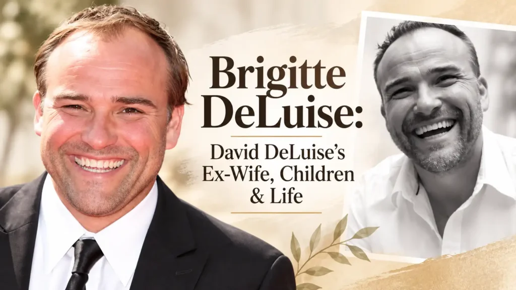 Brigitte DeLuise David DeLuise’s Ex-Wife, Children & Life