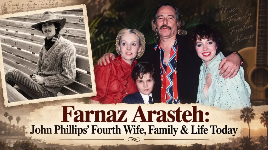 Farnaz Arasteh John Phillips’ Fourth Wife, Family & Life Today