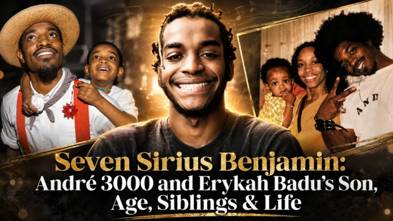Seven Sirius Benjamin André 3000 and Erykah Badu’s Son, Age, Siblings & Life